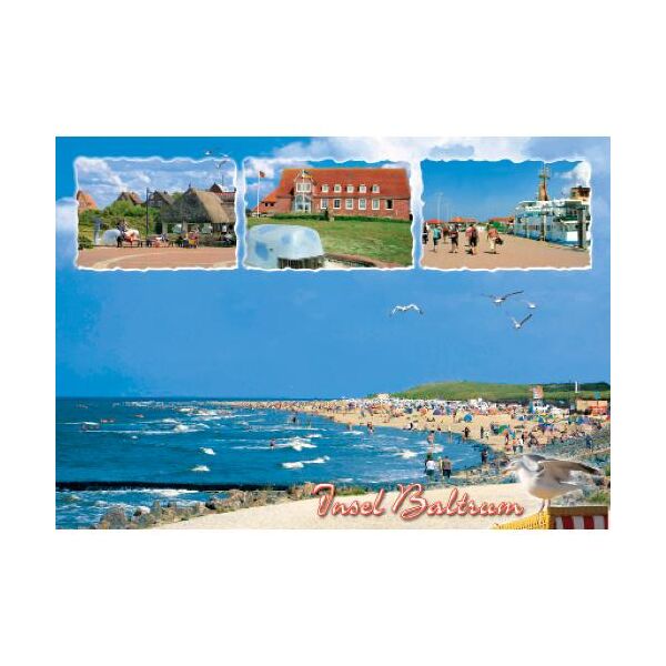 Baltrum Postkarten Motive 061