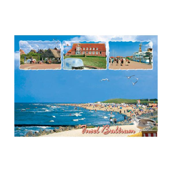 Baltrum Postkarten Motive 061