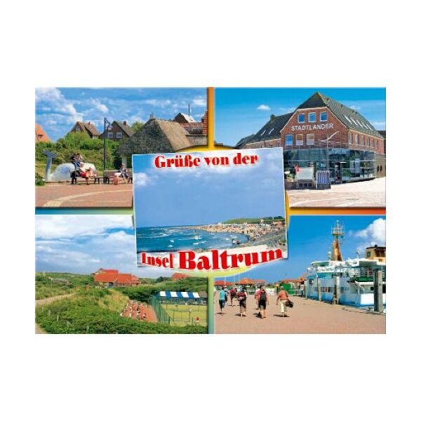 Baltrum Postkarten Motive 066
