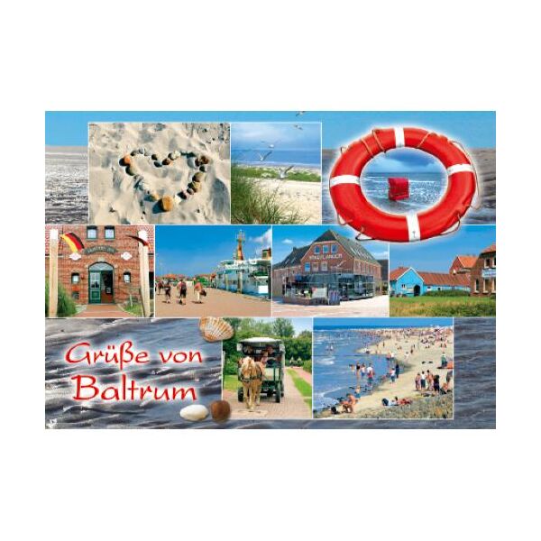 Baltrum Postkarten Motive 069