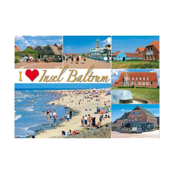 Baltrum Postkarten Motive 072