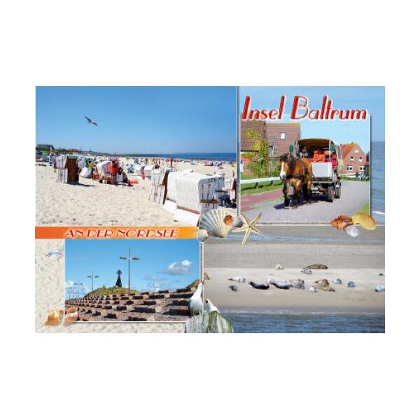 Baltrum Postkarten Motive 077