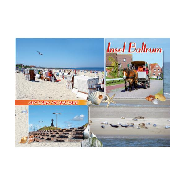 Baltrum Postkarten Motive 077