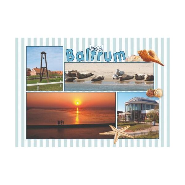 Baltrum Postkarten Motive 082