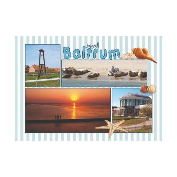 Baltrum Postkarten Motive 082
