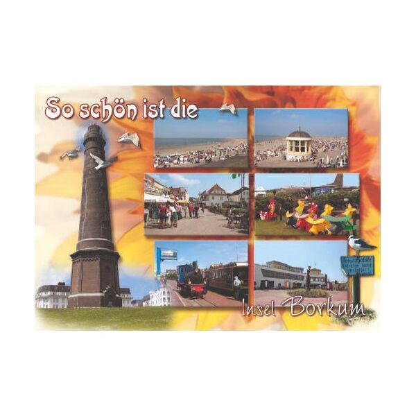 Borkum Postkarten Motive 096