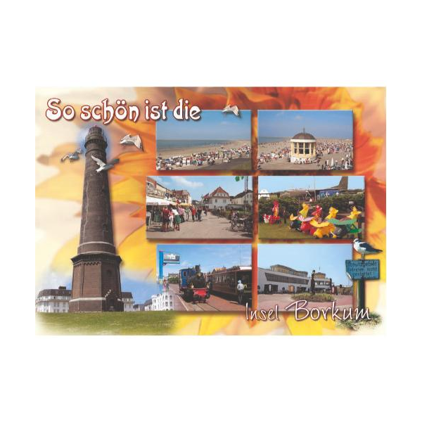 Borkum Postkarten Motive 096