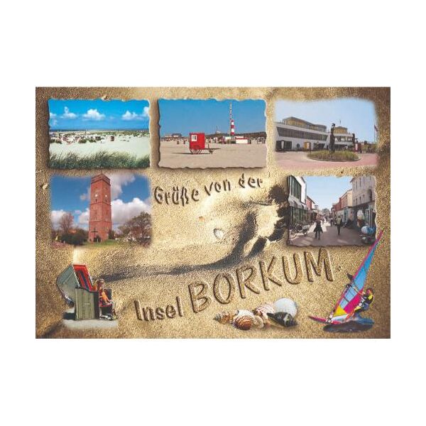Borkum Postkarten Motive 097