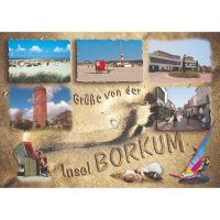 Borkum Postkarten Motive 097