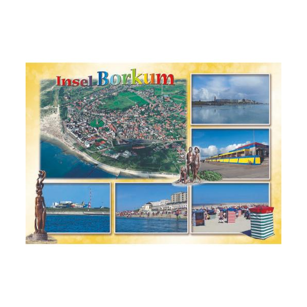 Borkum Postkarten Motive 104