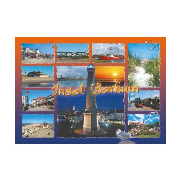 Borkum Postkarten Motive 110