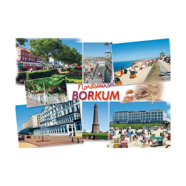 Borkum Postkarten Motive 139