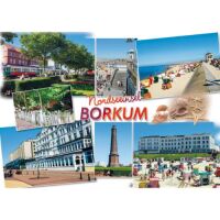 Borkum Postkarten Motive 139