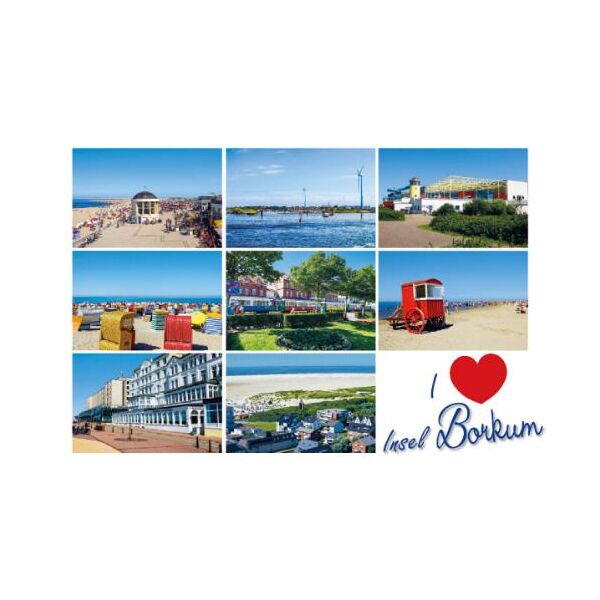 Borkum Postkarten Motive 143
