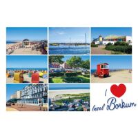Borkum Postkarten Motive 143