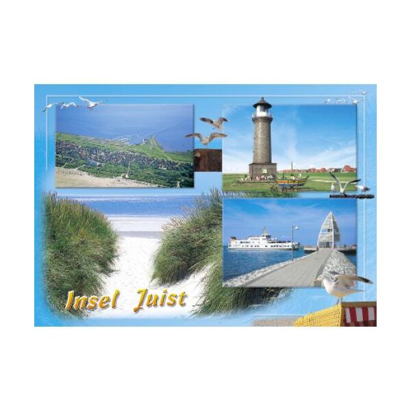 Insel Juist Postkarten Motive 088