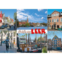 Leer Ostfriesland Postkarte Ansichtskarte Motive 016...