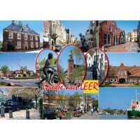Leer Ostfriesland Postkarte Ansichtskarte Motive 017...