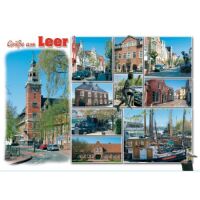 Leer Ostfriesland Postkarte Ansichtskarte Motive 018...