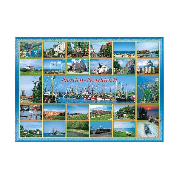 Norden-Norddeich Postkarten LUX Motive 002NOR