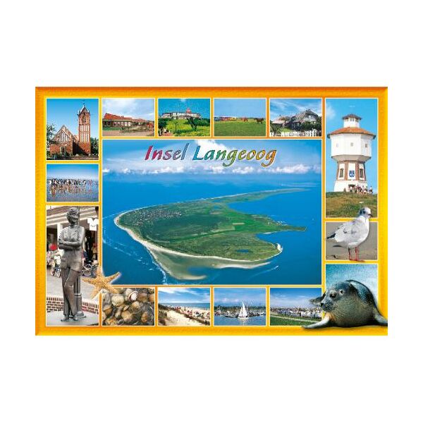 Insel Langeoog Postkarten LUX Motive 003LAN