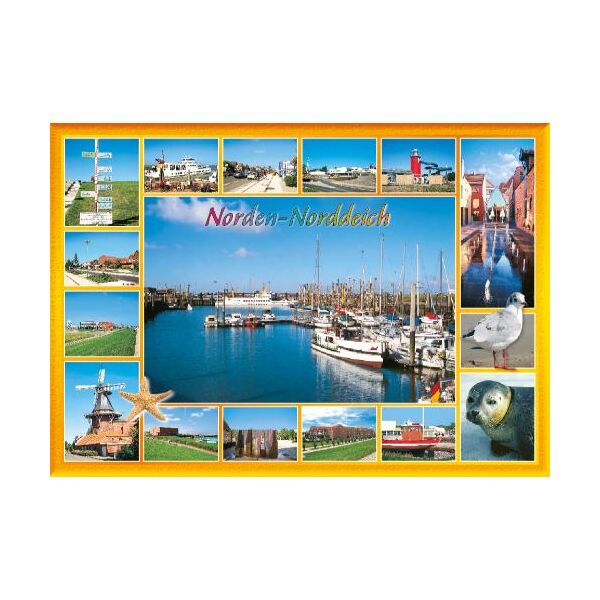 Norden-Norddeich Postkarten LUX Motive 003NOR