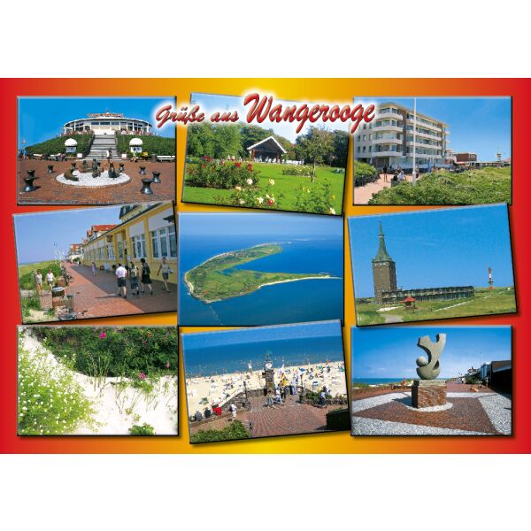 Wangerooge Postkarten LUX Motive 005WAN