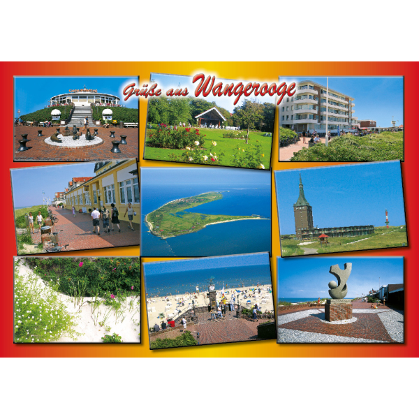 Wangerooge Postkarten LUX Motive 005WAN