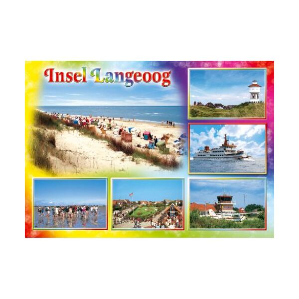 Insel Langeoog Postkarten LUX Motive 008LAN