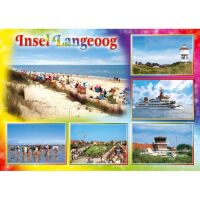 Insel Langeoog Postkarten LUX Motive 008LAN