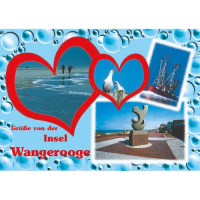 Wangerooge Postkarte Ansichtskarte Motive 025...