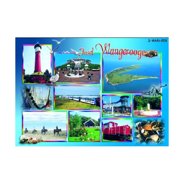 Wangerooge Postkarten Motive 059