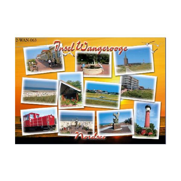 Wangerooge Postkarten Motive 063