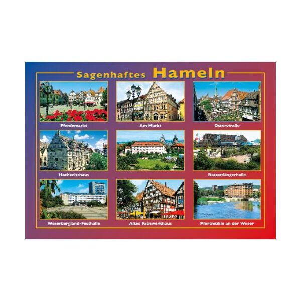 Hameln Postkarten Motive 024