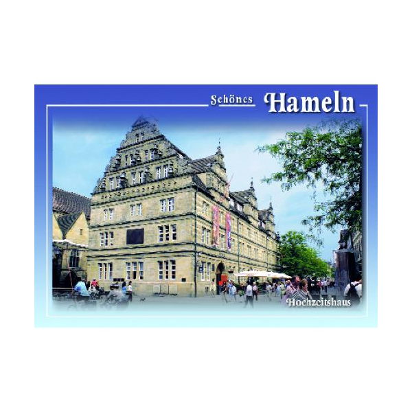 Hameln Postkarte Ansichtskarte Motive 036 schönes Hameln Hochzeitshaus