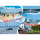 Steinhuder Meer Postkarten Ansichtskarte Motive 063 Grüße vom Steinhuder Meer Möwe Strand Skyline