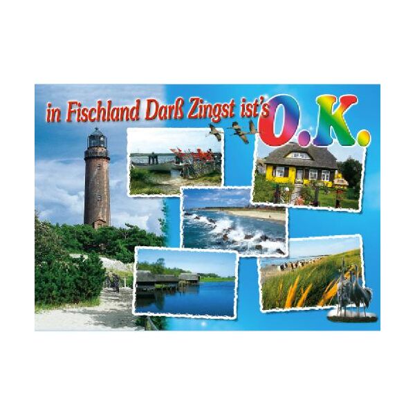 Fischland-Darß-Zingst Postkarten LUX Motive FDZ-002