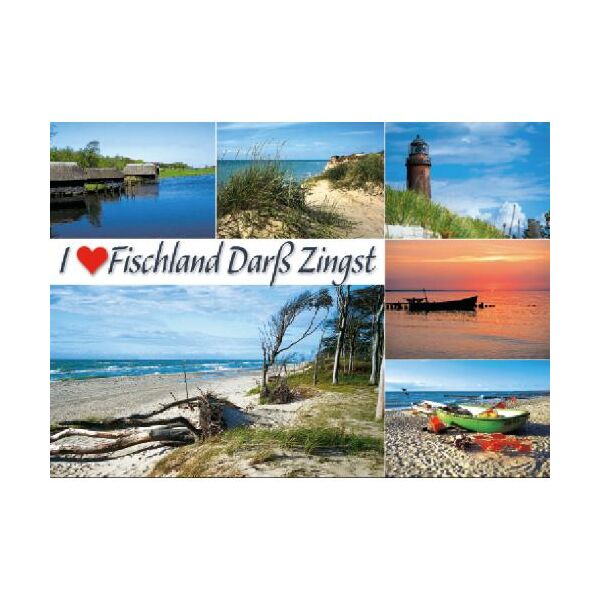 Fischland-Darß-Zingst Postkarten LUX Motive FDZ-007