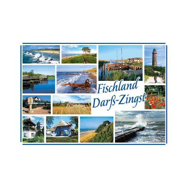 Fischland-Darß-Zingst Postkarten LUX Motive FDZ-010