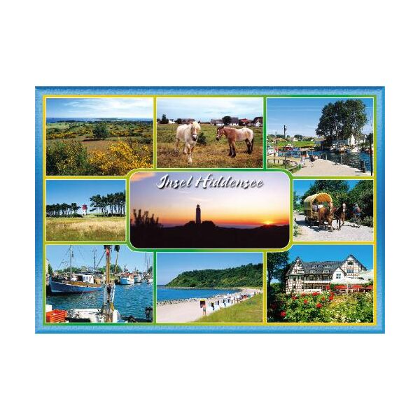 Hiddensee Postkarten LUX Motive HID-003