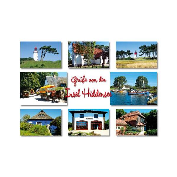Hiddensee Postkarten LUX Motive HID-006