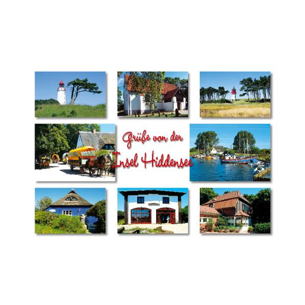 Hiddensee Postkarten LUX Motive HID-006