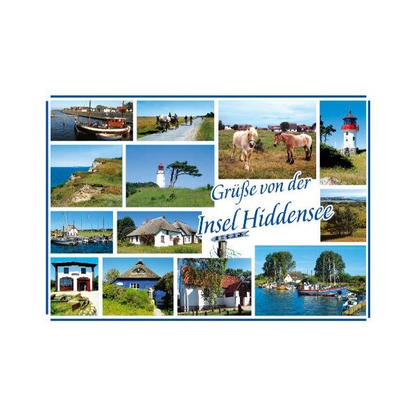 Hiddensee Postkarten LUX Motive HID-007