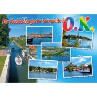 Mecklenburgische Seenplatte Postkarten LUX Motive MEC-003