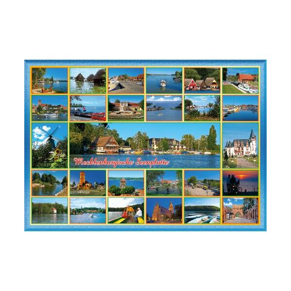 Mecklenburgische Seenplatte Postkarten LUX Motive MEC-006