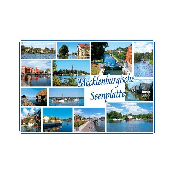 Mecklenburgische Seenplatte Postkarten LUX Motive MEC-010