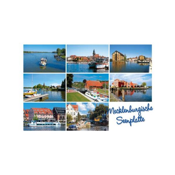 Mecklenburgische Seenplatte Postkarten LUX Motive MEC-011