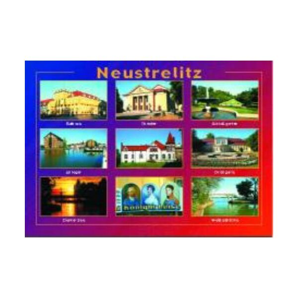 Neustrelitz Postkarten Motive 005