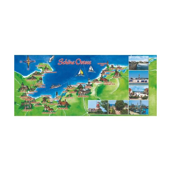 Ostsee Bedruckte Tassen Motive OST-001