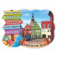 Greifswald Kühlschrankmagnete ABS Motive GRD-1